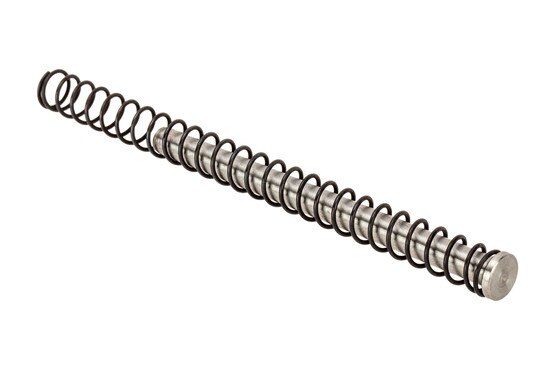 The Taran Tactical Glock 34 Guide Rod is made from stainless steel comes with a 9mm recoil spring